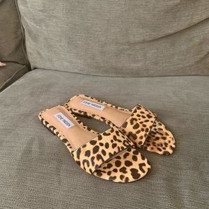 Steve Madden cheetah sandals